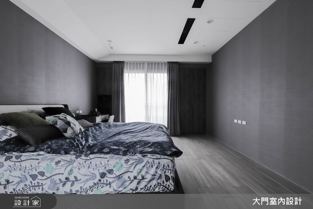 70坪新成屋(5年以下)＿現代風臥室案例圖片＿大門室內裝修設計工程有限公司＿大門_夏屋渠渠之22
