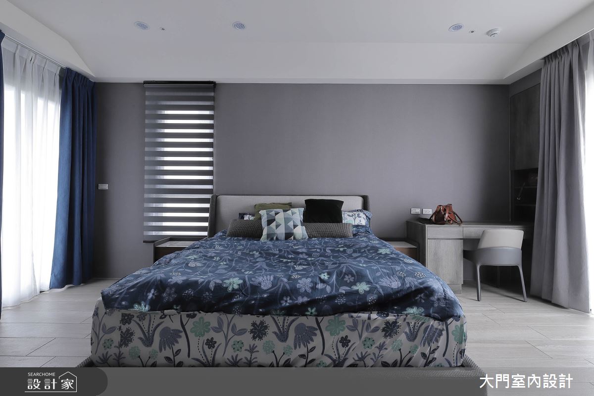 70坪新成屋(5年以下)＿現代風臥室案例圖片＿大門室內裝修設計工程有限公司＿大門_夏屋渠渠之24
