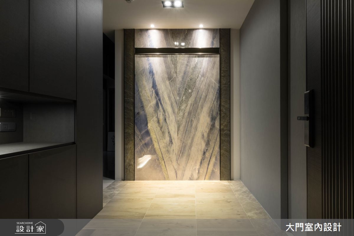 70坪新成屋(5年以下)＿現代風走廊案例圖片＿大門室內裝修設計工程有限公司＿大門_夏屋渠渠之28