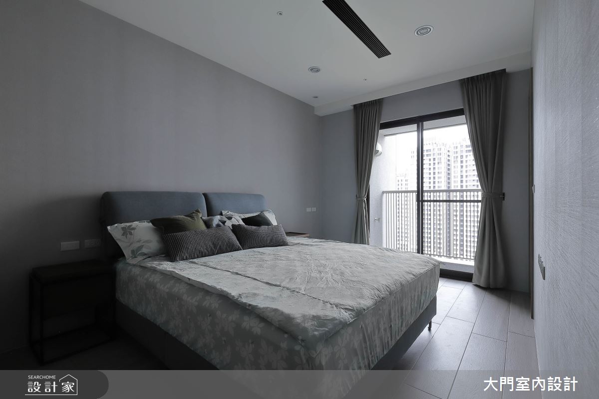 70坪新成屋(5年以下)＿現代風臥室案例圖片＿大門室內裝修設計工程有限公司＿大門_夏屋渠渠之32