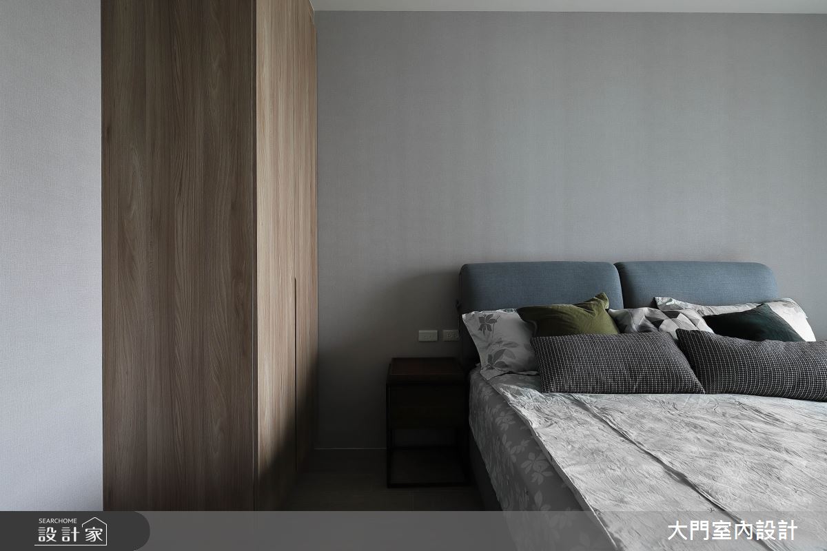 70坪新成屋(5年以下)＿現代風臥室案例圖片＿大門室內裝修設計工程有限公司＿大門_夏屋渠渠之33