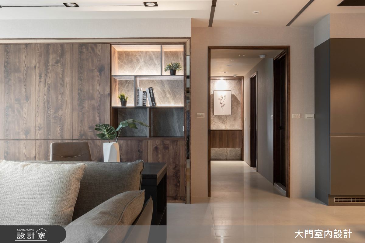 77坪新成屋(5年以下)＿現代風走廊案例圖片＿大門室內裝修設計工程有限公司＿大門_太平・郭象・逍遙之24