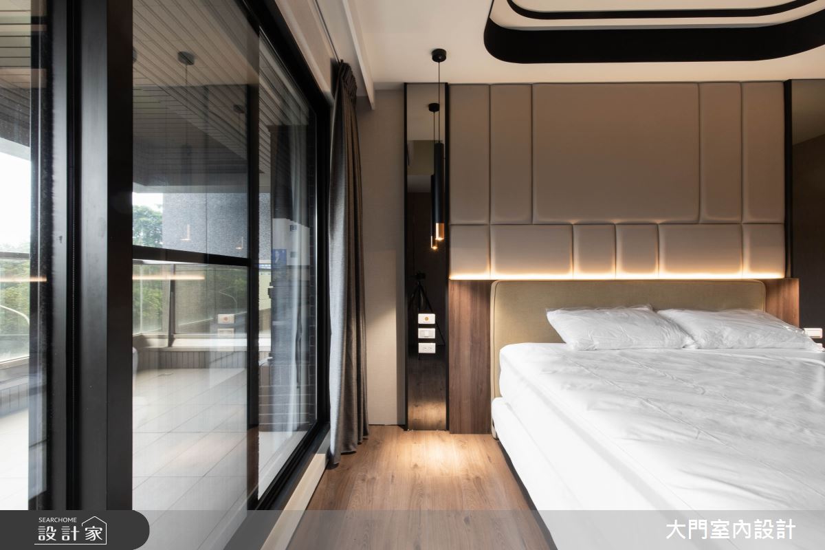 77坪新成屋(5年以下)＿現代風臥室案例圖片＿大門室內裝修設計工程有限公司＿大門_太平・郭象・逍遙之28