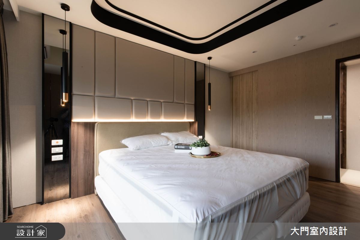 77坪新成屋(5年以下)＿現代風臥室案例圖片＿大門室內裝修設計工程有限公司＿大門_太平・郭象・逍遙之27