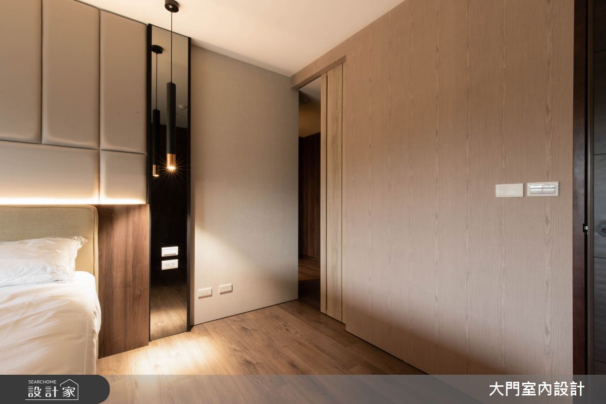 77坪新成屋(5年以下)＿現代風臥室案例圖片＿大門室內裝修設計工程有限公司＿大門_太平・郭象・逍遙之29