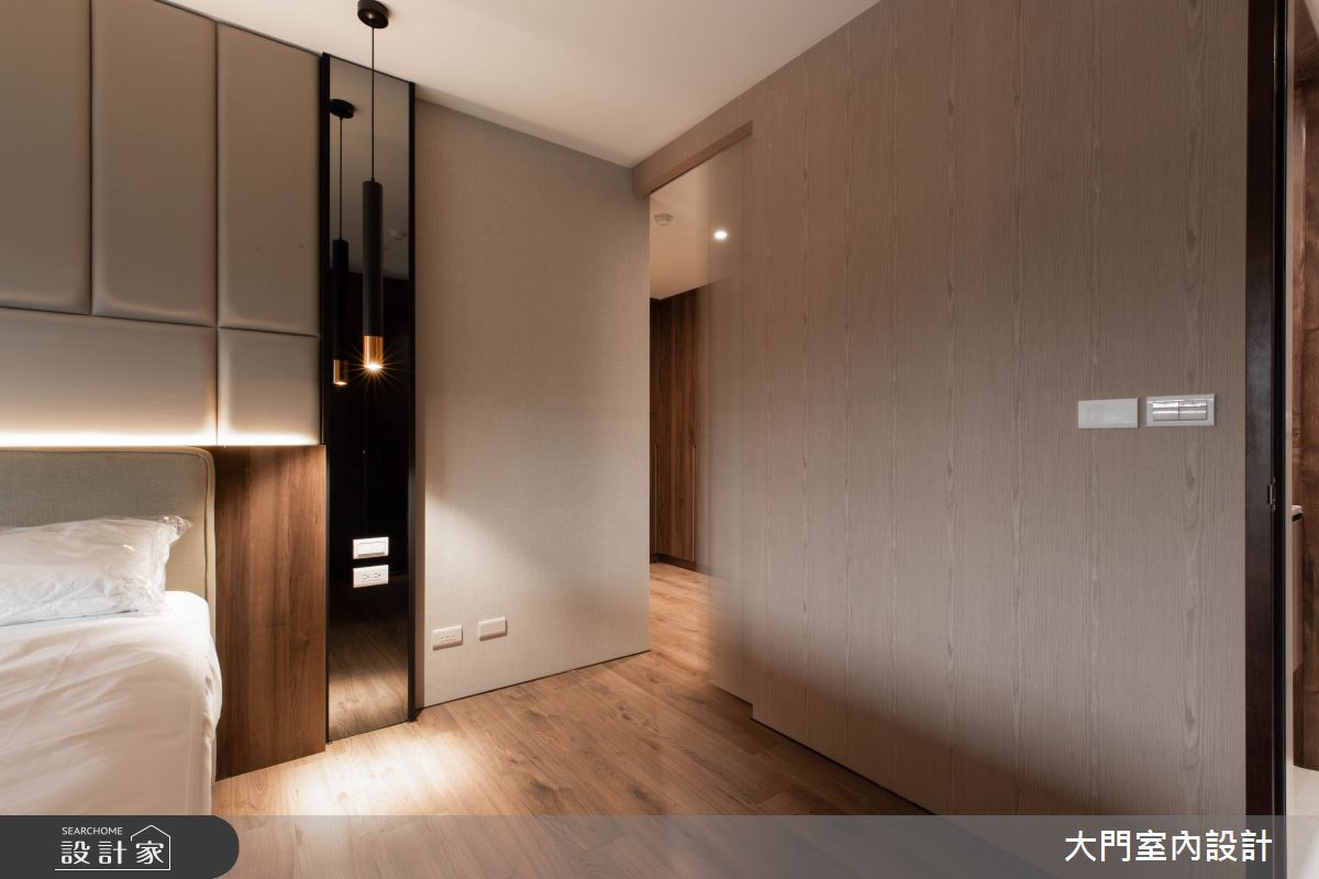 77坪新成屋(5年以下)＿現代風臥室案例圖片＿大門室內裝修設計工程有限公司＿大門_太平・郭象・逍遙之30