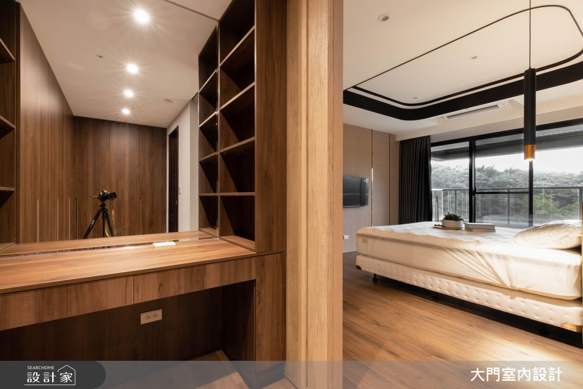 77坪新成屋(5年以下)＿現代風臥室案例圖片＿大門室內裝修設計工程有限公司＿大門_太平・郭象・逍遙之31
