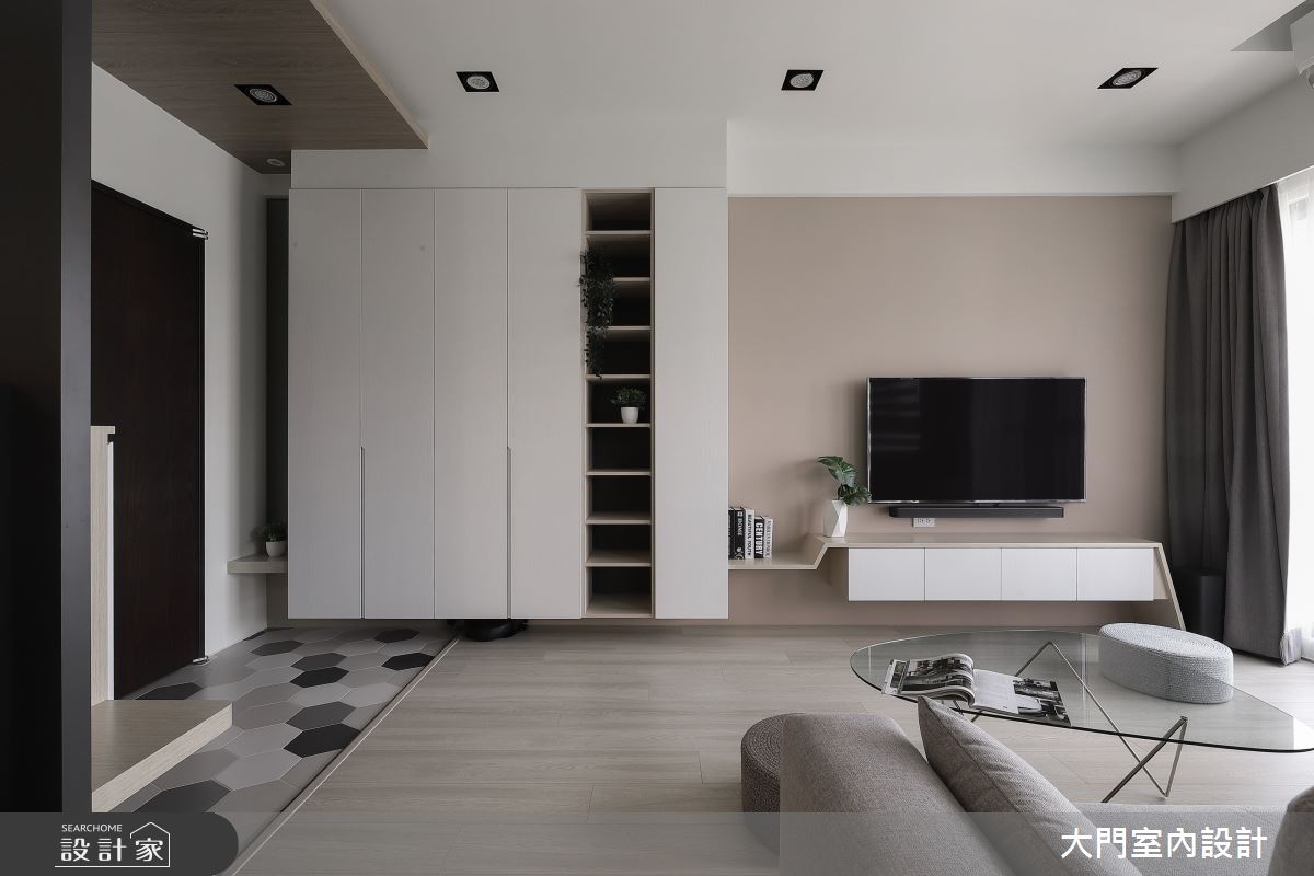 26坪新成屋(5年以下)＿北歐風客廳案例圖片＿大門室內裝修設計工程有限公司＿大門_斯堪地那維亞半島的夏日午後之5