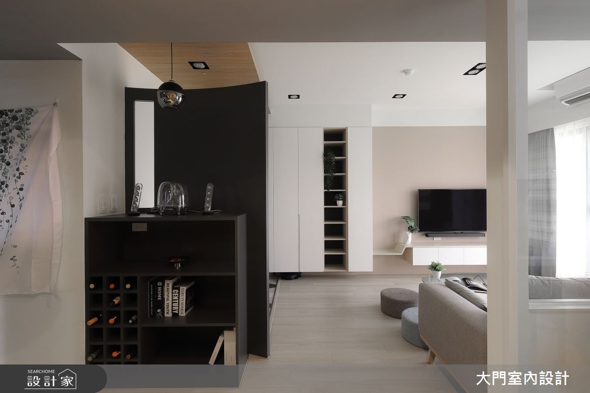 26坪新成屋(5年以下)＿北歐風走廊案例圖片＿大門室內裝修設計工程有限公司＿大門_斯堪地那維亞半島的夏日午後之12