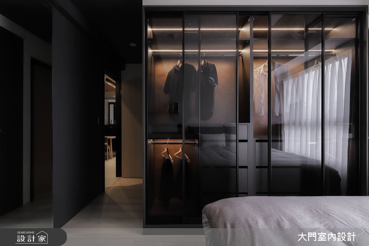 26坪新成屋(5年以下)＿北歐風更衣間案例圖片＿大門室內裝修設計工程有限公司＿大門_斯堪地那維亞半島的夏日午後之23