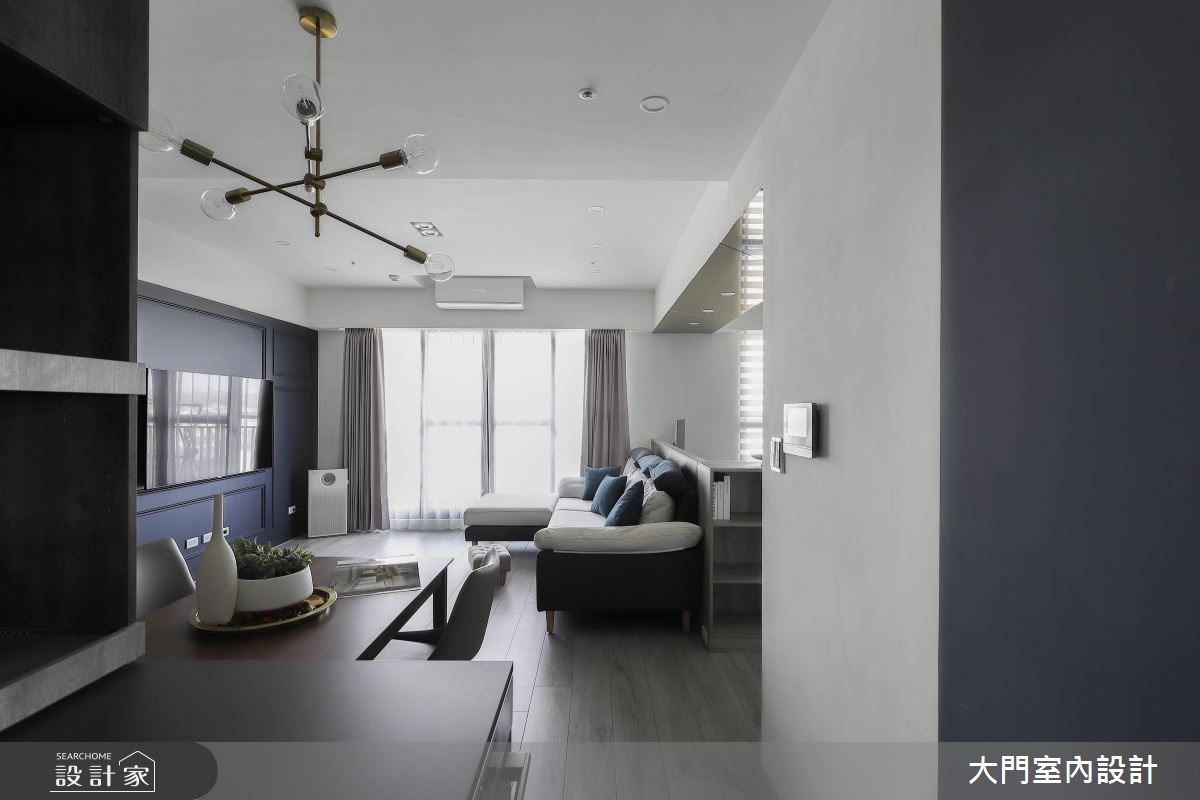 28坪新成屋(5年以下)＿美式風餐廳案例圖片＿大門室內裝修設計工程有限公司＿大門_ART DECO之9