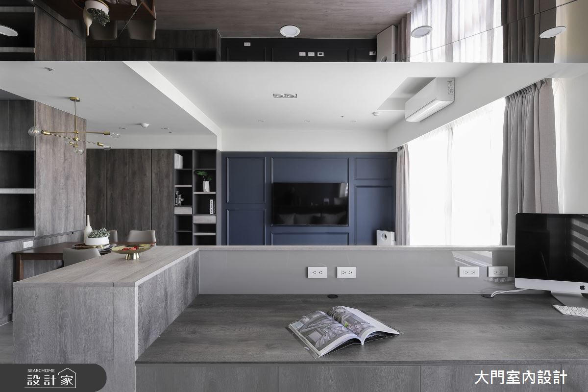 28坪新成屋(5年以下)＿美式風工作區案例圖片＿大門室內裝修設計工程有限公司＿大門_ART DECO之14