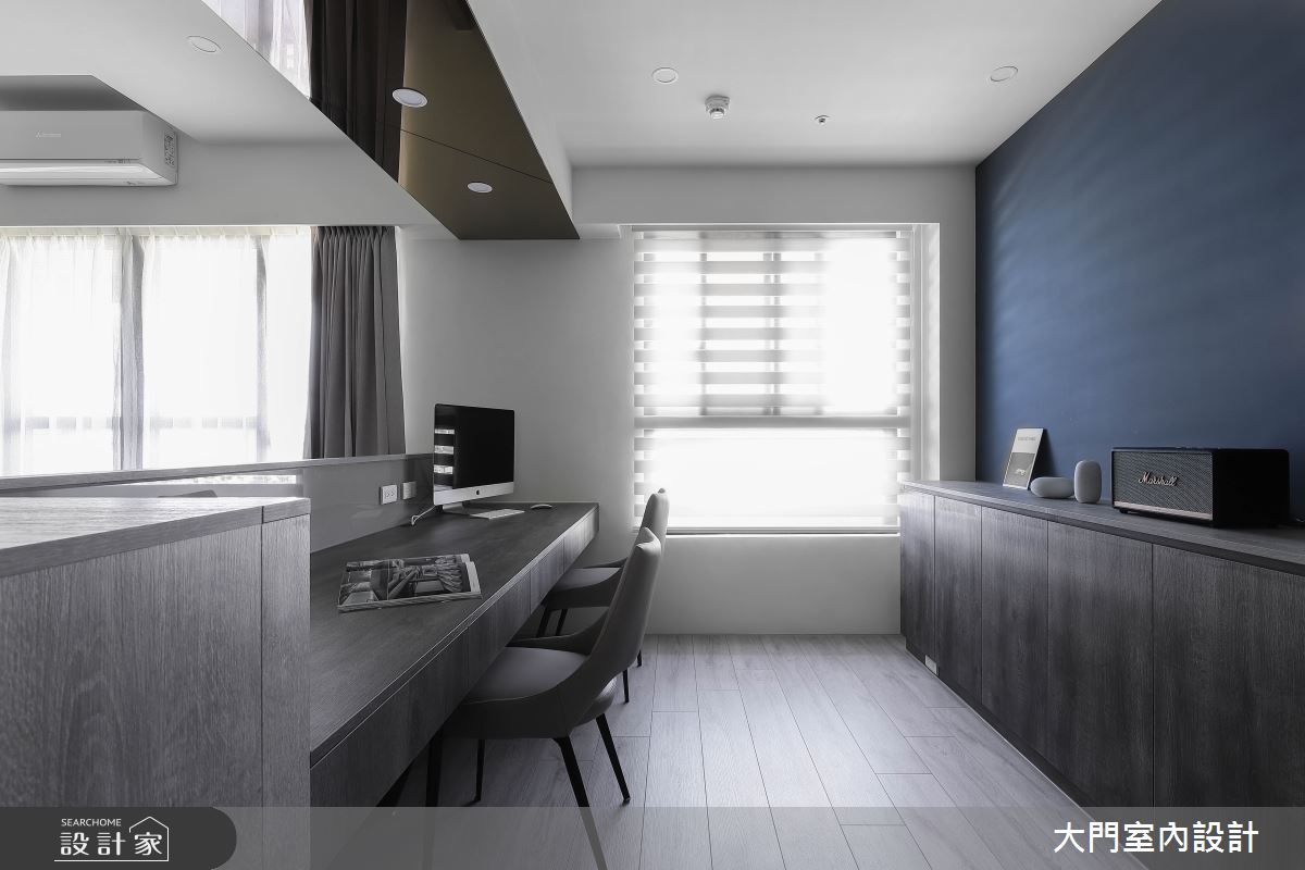 28坪新成屋(5年以下)＿美式風工作區案例圖片＿大門室內裝修設計工程有限公司＿大門_ART DECO之13