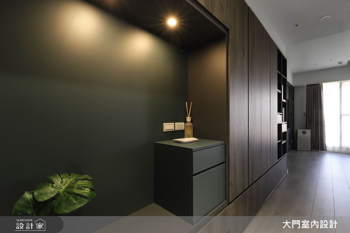 28坪新成屋(5年以下)＿美式風玄關案例圖片＿大門室內裝修設計工程有限公司＿大門_ART DECO之3