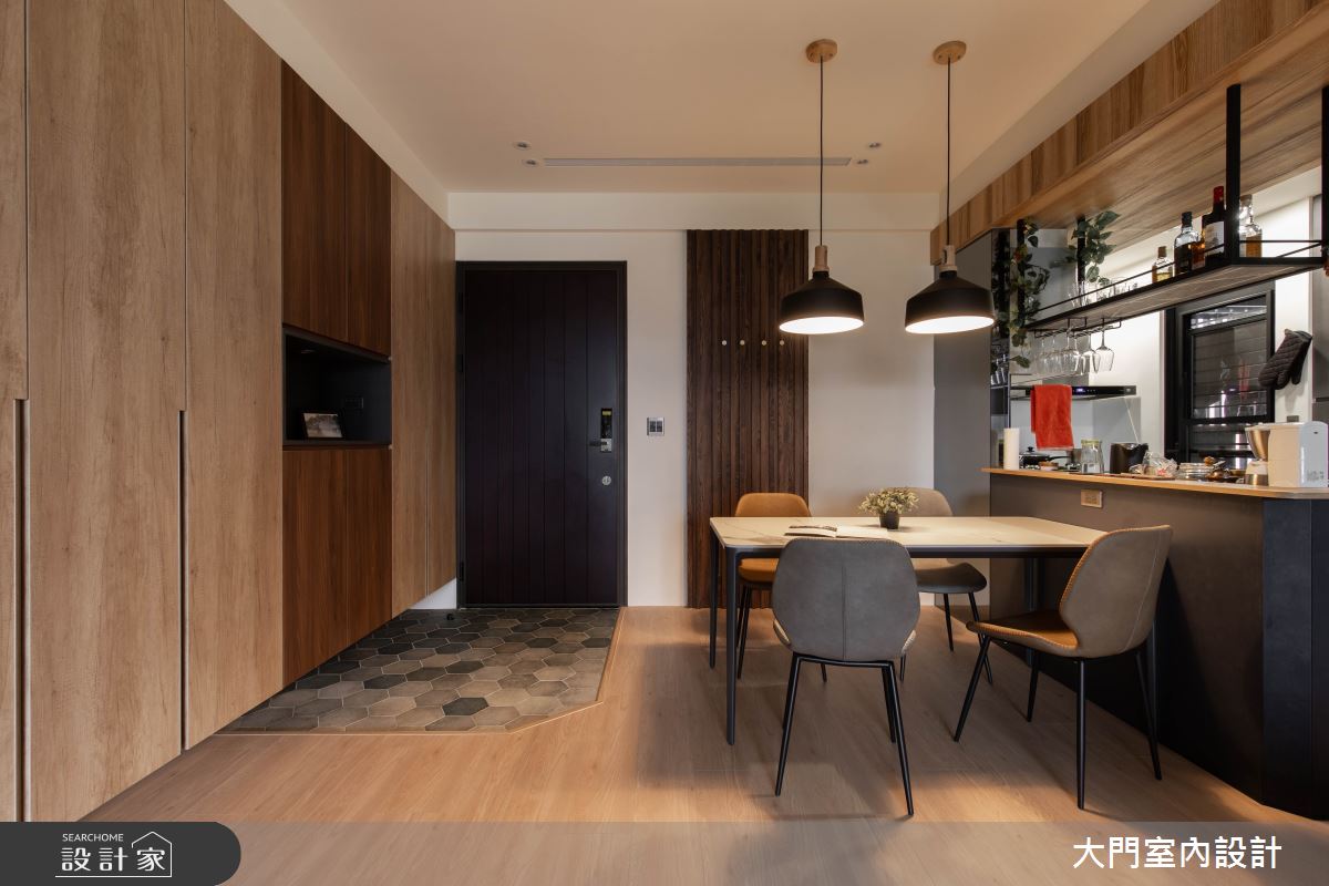45坪新成屋(5年以下)＿現代風餐廳案例圖片＿大門室內裝修設計工程有限公司＿大門_詹姆斯貝之5