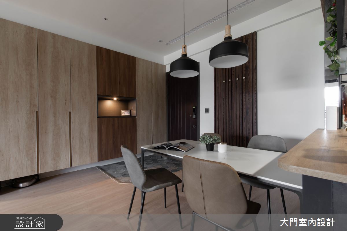 45坪新成屋(5年以下)＿現代風餐廳案例圖片＿大門室內裝修設計工程有限公司＿大門_詹姆斯貝之3