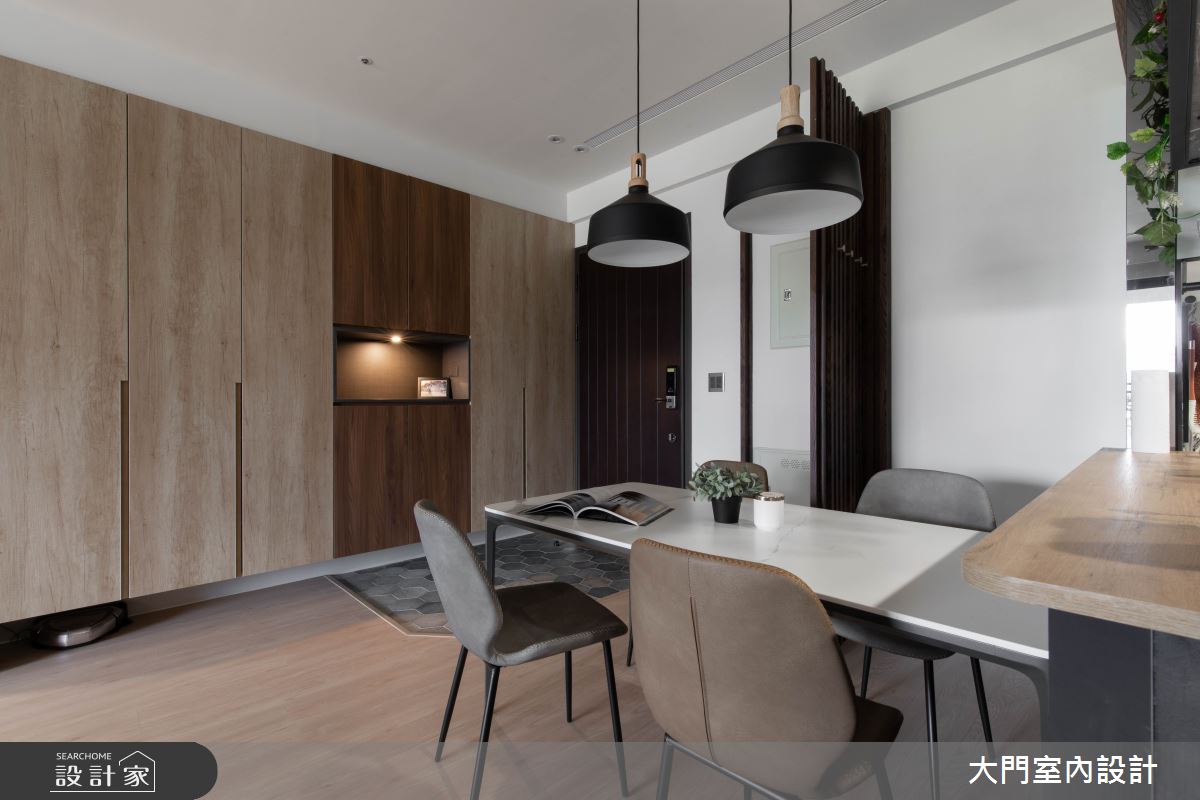 45坪新成屋(5年以下)＿現代風餐廳案例圖片＿大門室內裝修設計工程有限公司＿大門_詹姆斯貝之4