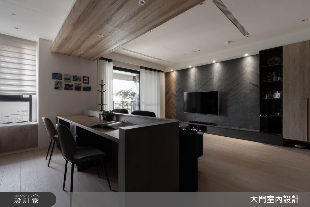 45坪新成屋(5年以下)＿現代風工作區案例圖片＿大門室內裝修設計工程有限公司＿大門_詹姆斯貝之15