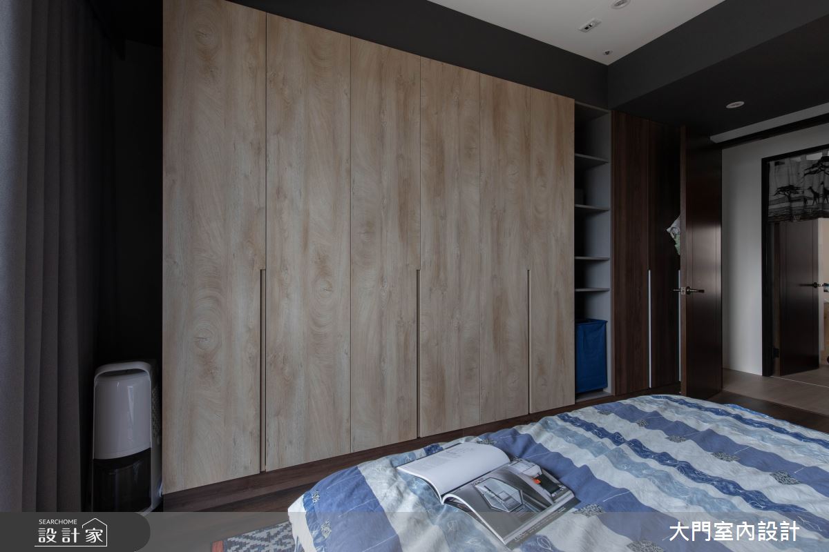 45坪新成屋(5年以下)＿現代風臥室案例圖片＿大門室內裝修設計工程有限公司＿大門_詹姆斯貝之26