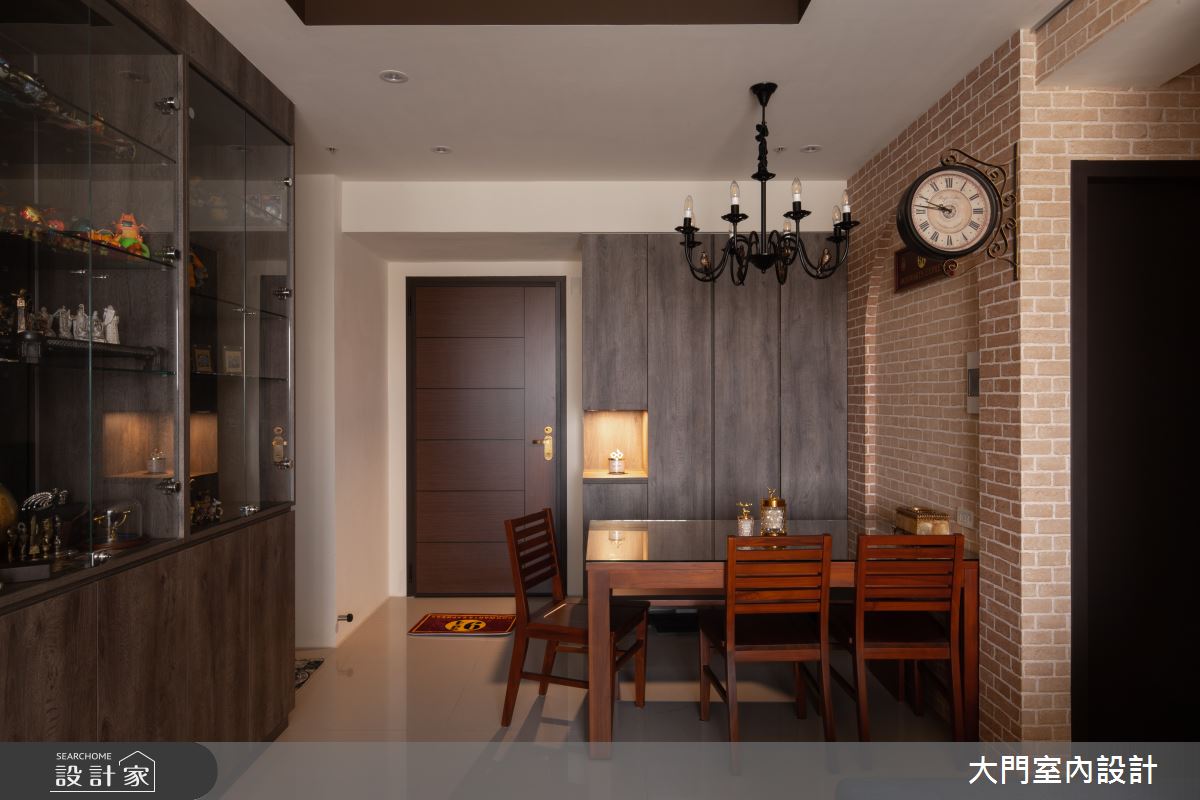 25坪新成屋(5年以下)＿鄉村風餐廳案例圖片＿大門室內裝修設計工程有限公司＿大門_霍格華茲魔法之8