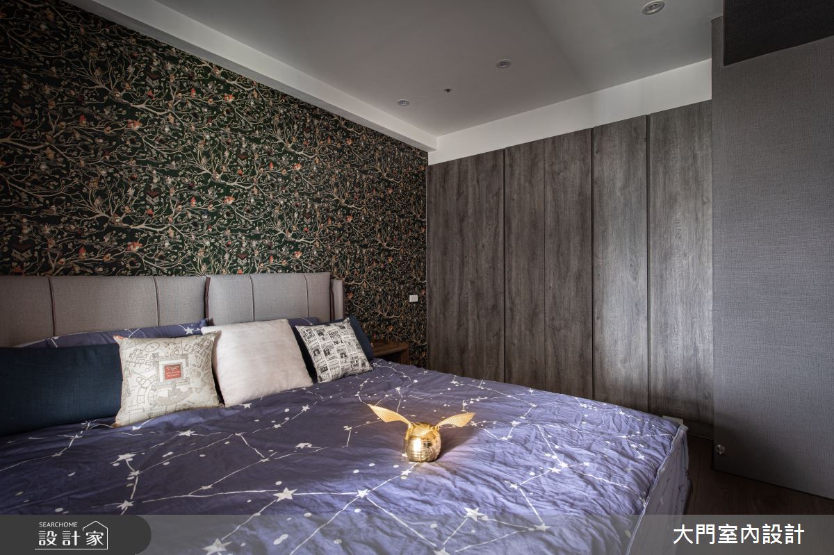 25坪新成屋(5年以下)＿鄉村風臥室案例圖片＿大門室內裝修設計工程有限公司＿大門_霍格華茲魔法之9