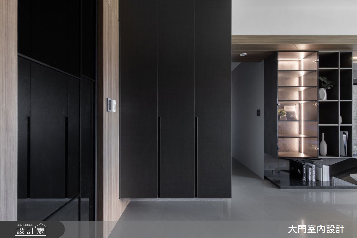 17坪新成屋(5年以下)＿現代風玄關案例圖片＿大門室內裝修設計工程有限公司＿大門_靜・境之1