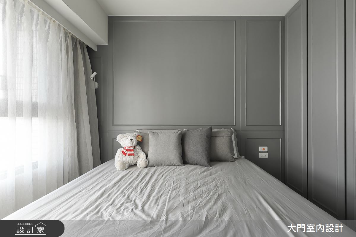 26坪新成屋(5年以下)＿美式風臥室案例圖片＿大門室內裝修設計工程有限公司＿大門_杏雨．日璃之15