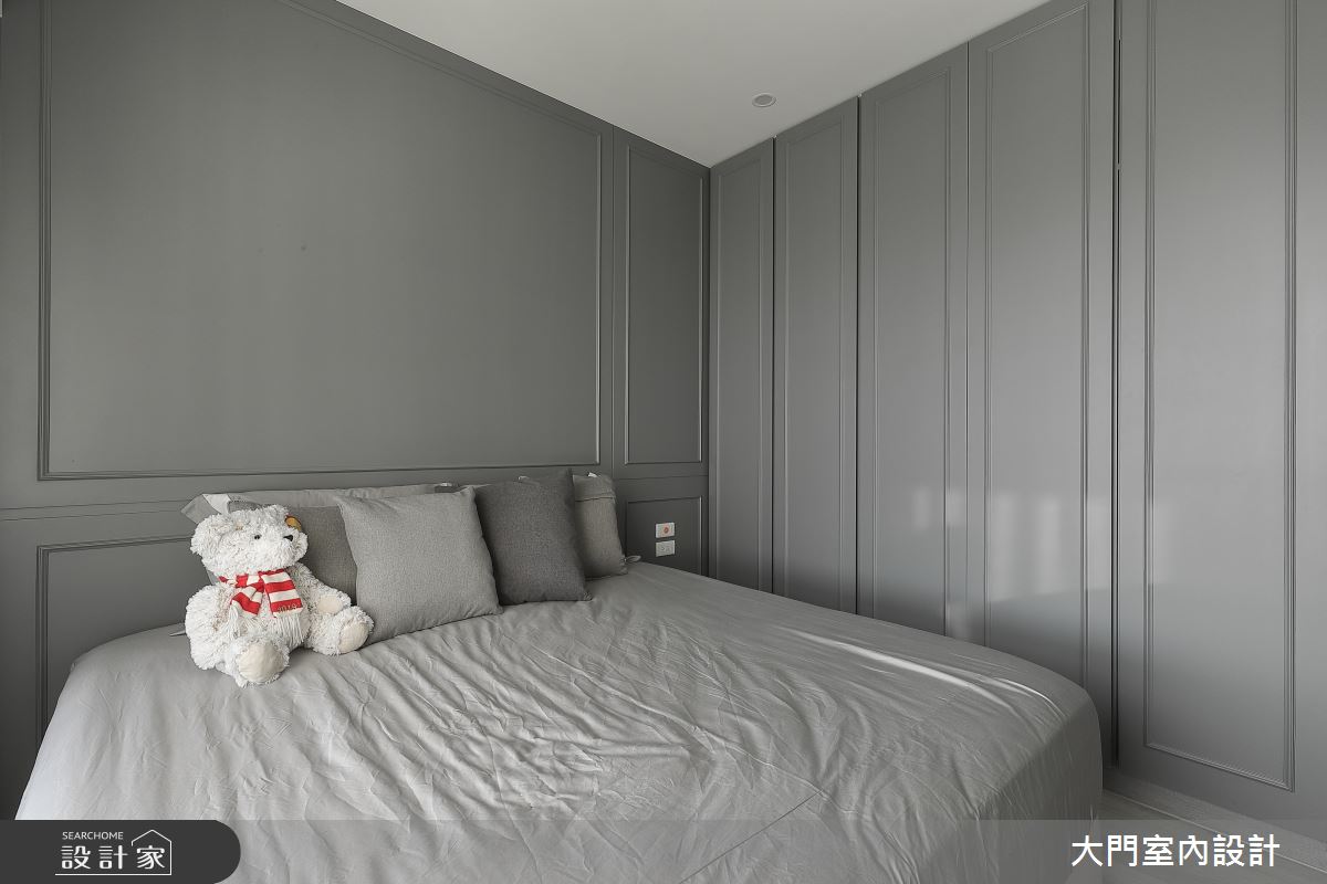26坪新成屋(5年以下)＿美式風臥室案例圖片＿大門室內裝修設計工程有限公司＿大門_杏雨．日璃之17