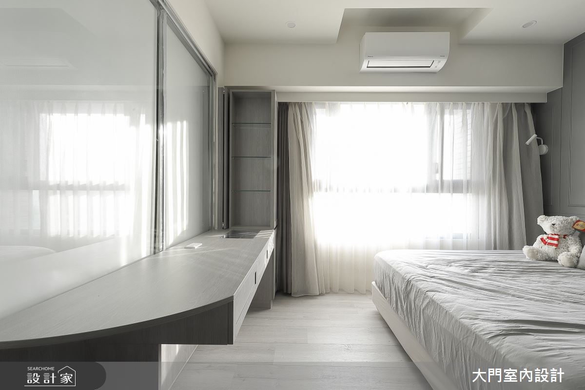 26坪新成屋(5年以下)＿美式風臥室案例圖片＿大門室內裝修設計工程有限公司＿大門_杏雨．日璃之19