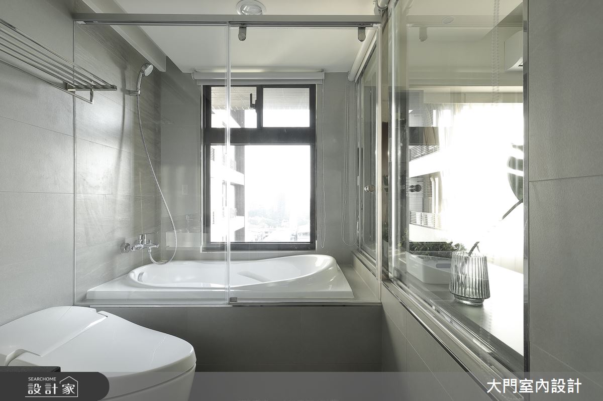 26坪新成屋(5年以下)＿美式風浴室案例圖片＿大門室內裝修設計工程有限公司＿大門_杏雨．日璃之25