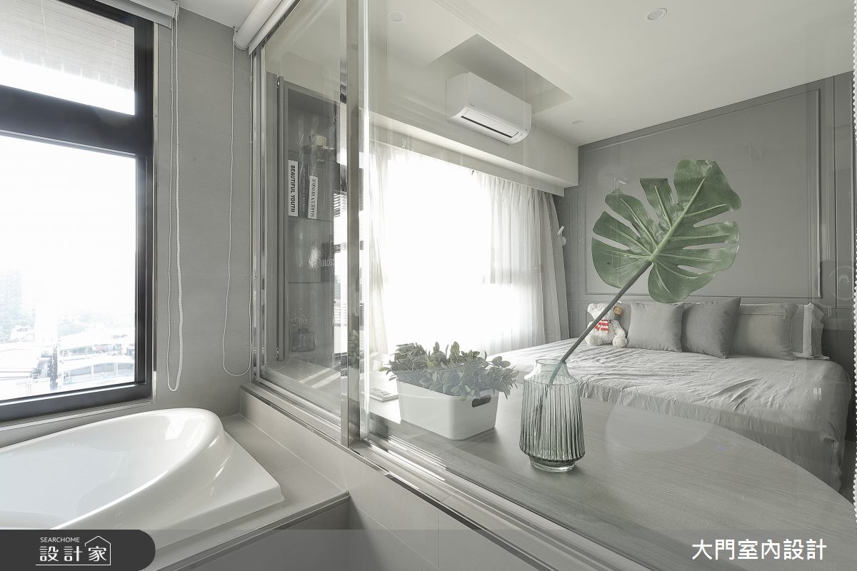 26坪新成屋(5年以下)＿美式風浴室案例圖片＿大門室內裝修設計工程有限公司＿大門_杏雨．日璃之27