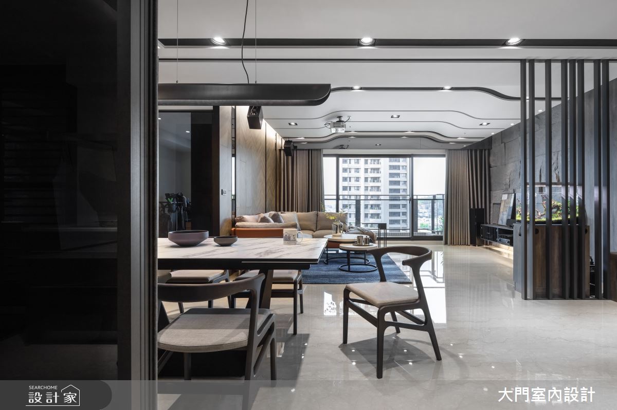 48坪新成屋(5年以下)＿現代風案例圖片＿大門室內裝修設計工程有限公司＿大門_流・Flow之1