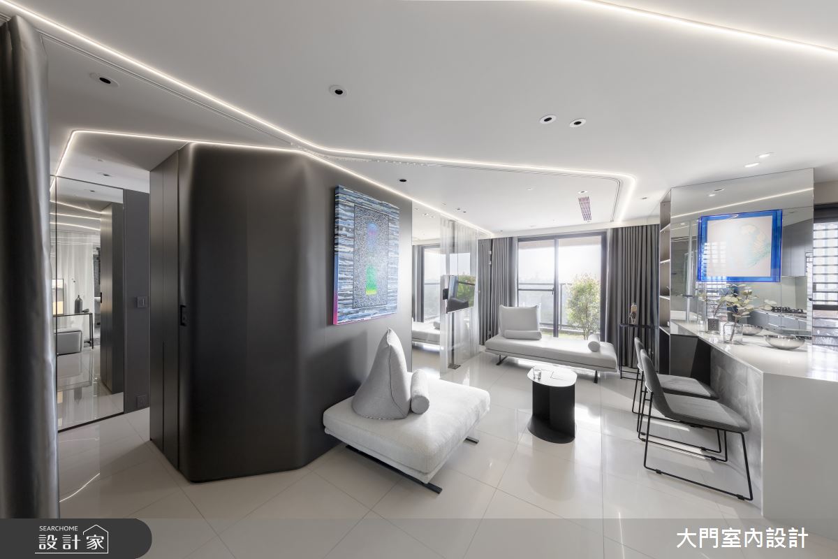 16坪新成屋(5年以下)＿現代風案例圖片＿大門室內裝修設計工程有限公司＿大門_時光之旅之1