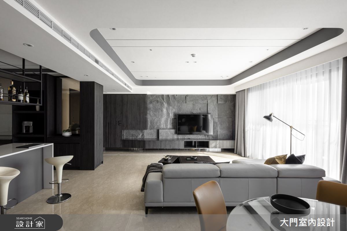 45坪新成屋(5年以下)＿現代風案例圖片＿大門室內裝修設計工程有限公司＿大門_靜寥・山嵐之5