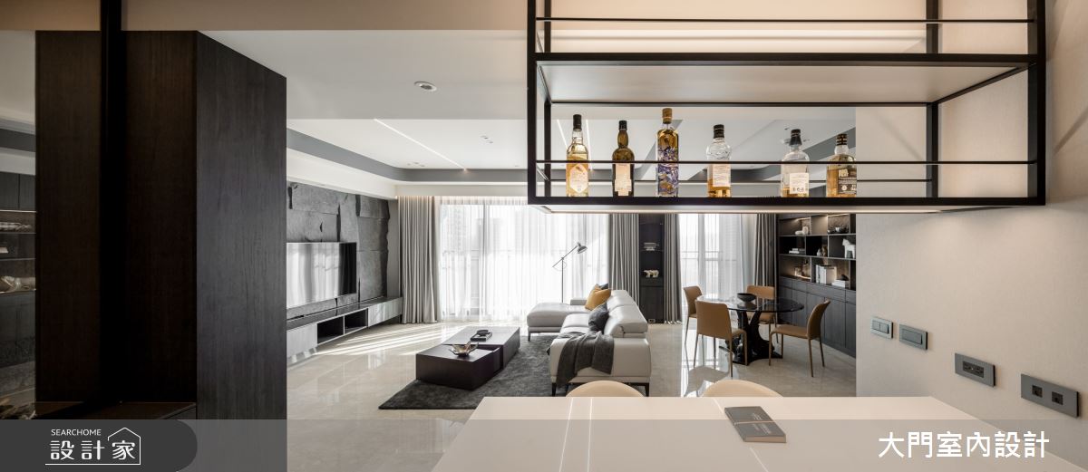 45坪新成屋(5年以下)＿現代風案例圖片＿大門室內裝修設計工程有限公司＿大門_靜寥・山嵐之8