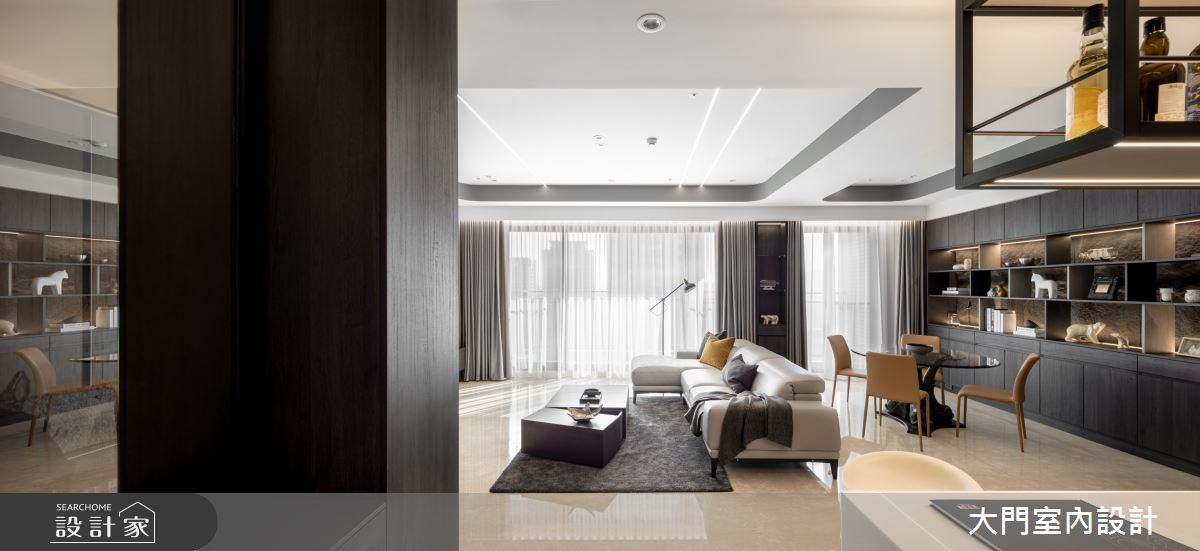 45坪新成屋(5年以下)＿現代風案例圖片＿大門室內裝修設計工程有限公司＿大門_靜寥・山嵐之9