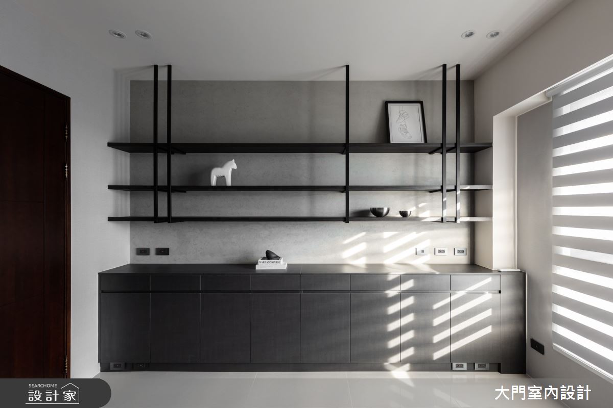 45坪新成屋(5年以下)＿現代風案例圖片＿大門室內裝修設計工程有限公司＿大門_靜寥・山嵐之15