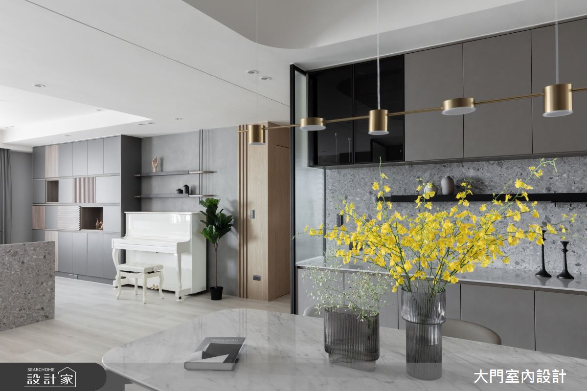 60坪新成屋(5年以下)＿現代風案例圖片＿大門室內裝修設計工程有限公司＿大門_禾慕・太平之11