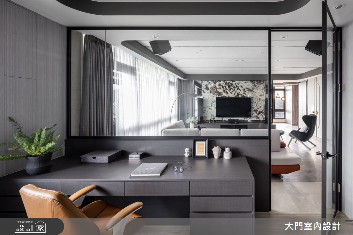 82坪中古屋(5~15年)＿現代風案例圖片＿大門室內裝修設計工程有限公司＿大門_直曲・浮雋之8