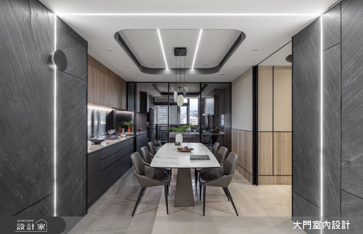 82坪中古屋(5~15年)＿現代風案例圖片＿大門室內裝修設計工程有限公司＿大門_直曲・浮雋之9