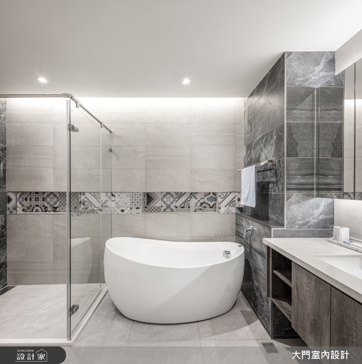 82坪中古屋(5~15年)＿現代風案例圖片＿大門室內裝修設計工程有限公司＿大門_直曲・浮雋之18