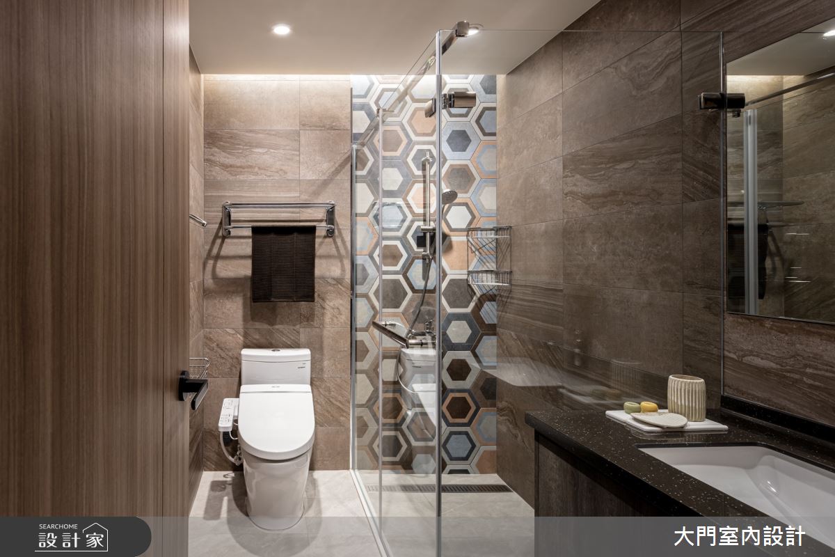 82坪中古屋(5~15年)＿現代風案例圖片＿大門室內裝修設計工程有限公司＿大門_直曲・浮雋之19