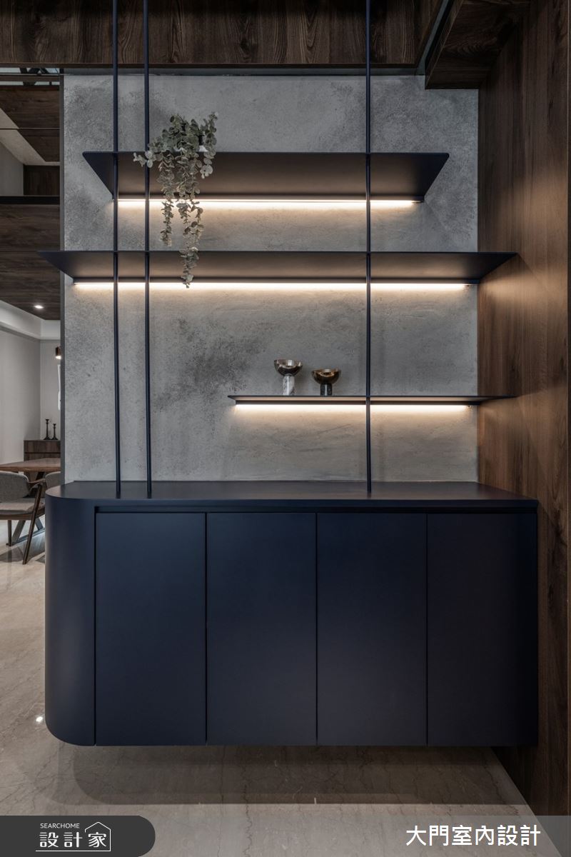 43坪中古屋(5~15年)＿現代風玄關案例圖片＿大門室內裝修設計工程有限公司＿大門_質域・淬鍊之2