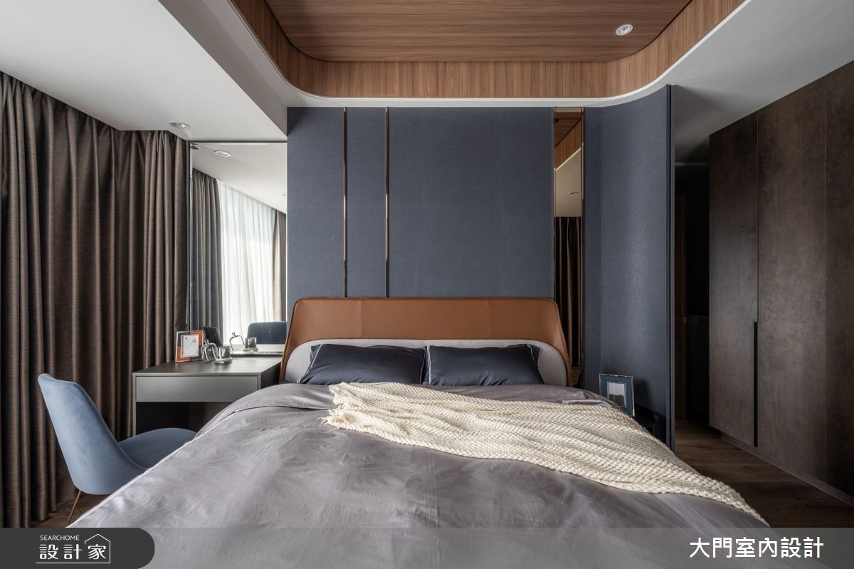 43坪中古屋(5~15年)＿現代風臥室案例圖片＿大門室內裝修設計工程有限公司＿大門_質域・淬鍊之12