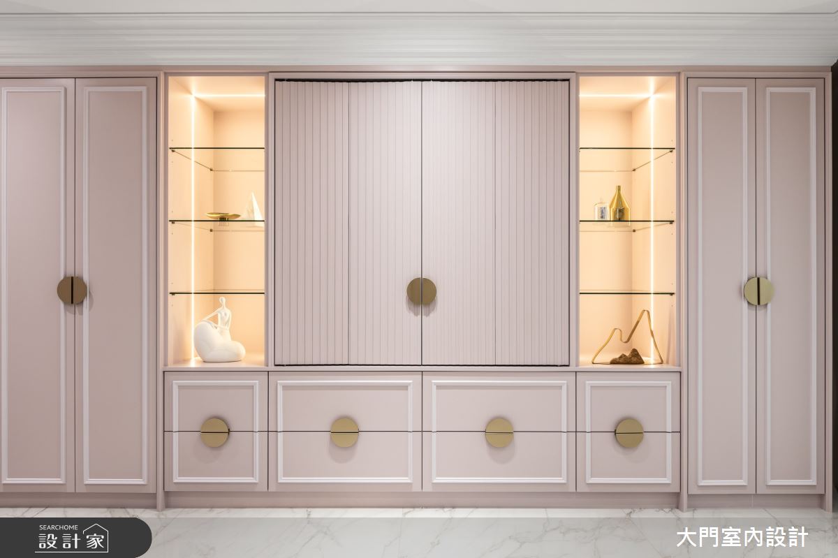 105坪新成屋(5年以下)＿新古典臥室案例圖片＿大門室內裝修設計工程有限公司＿大門_復藝・凝金之8