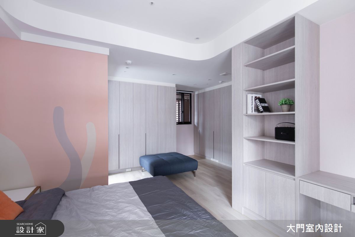 23坪新成屋(5年以下)＿北歐風臥室案例圖片＿大門室內裝修設計工程有限公司＿大門_貓謐之24
