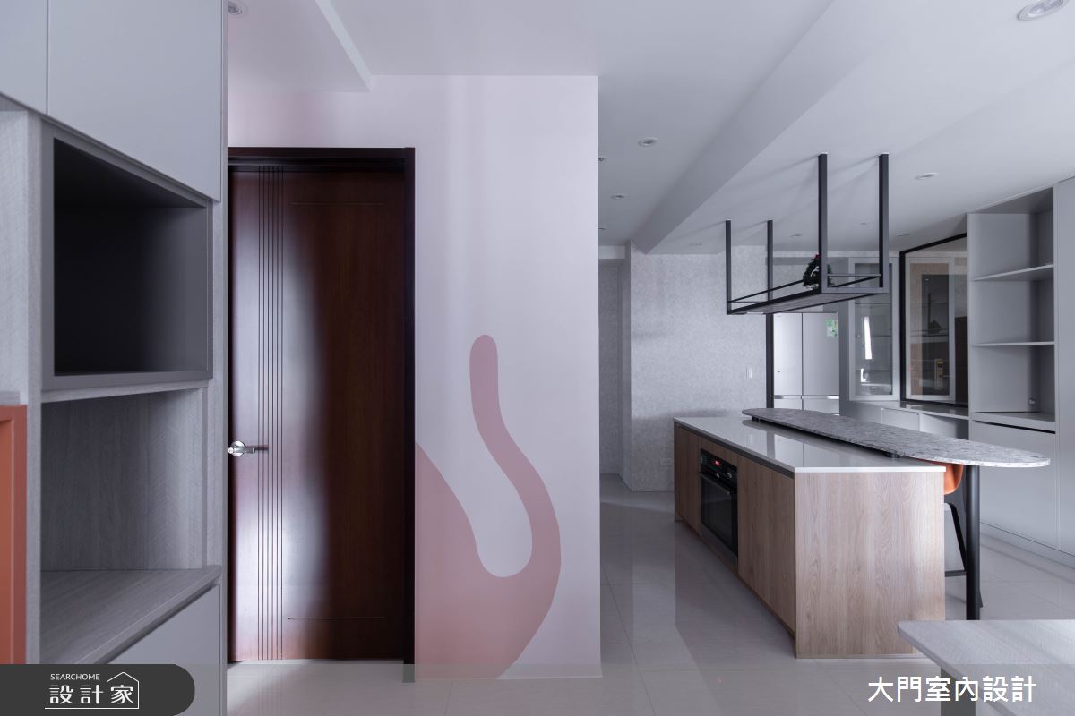23坪新成屋(5年以下)＿北歐風餐廳案例圖片＿大門室內裝修設計工程有限公司＿大門_貓謐之16