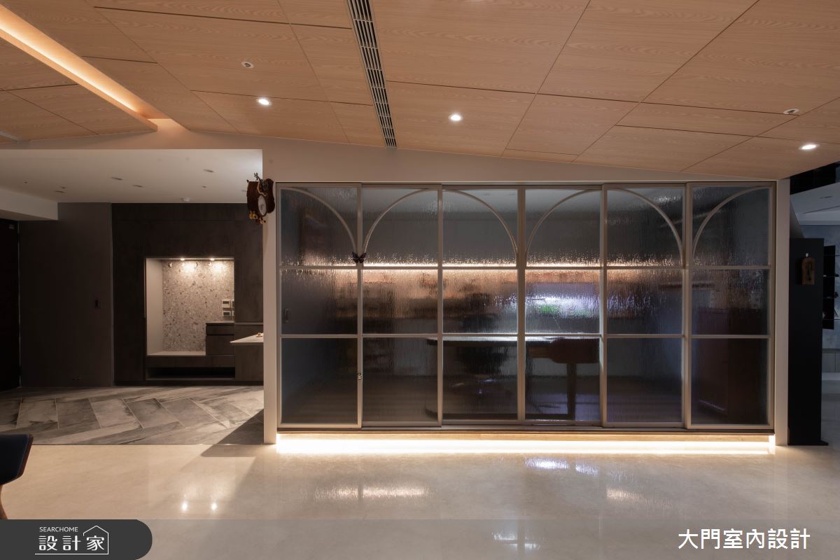 31坪新成屋(5年以下)＿現代風書房案例圖片＿大門室內裝修設計工程有限公司＿大門_海浪之20