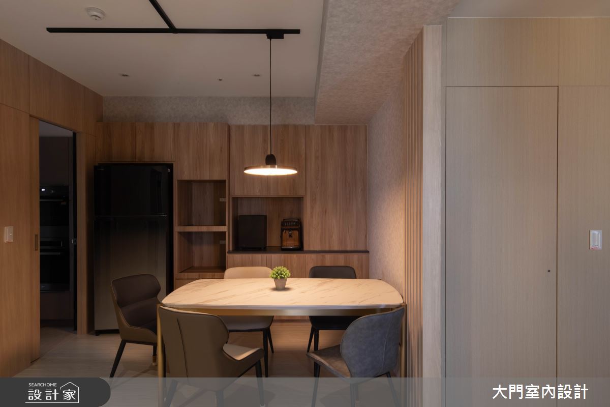 21坪新成屋(5年以下)＿日式無印風餐廳案例圖片＿大門室內裝修設計工程有限公司＿大門_光之家之7