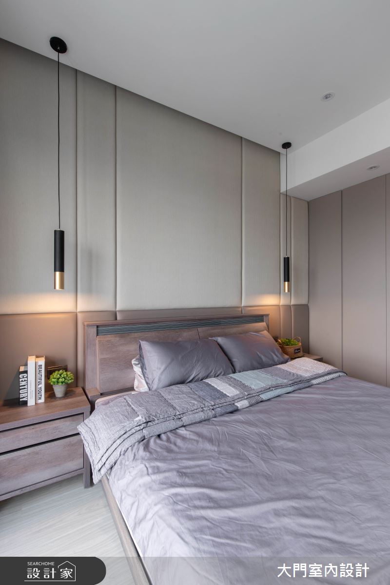21坪新成屋(5年以下)＿日式無印風臥室案例圖片＿大門室內裝修設計工程有限公司＿大門_光之家之15